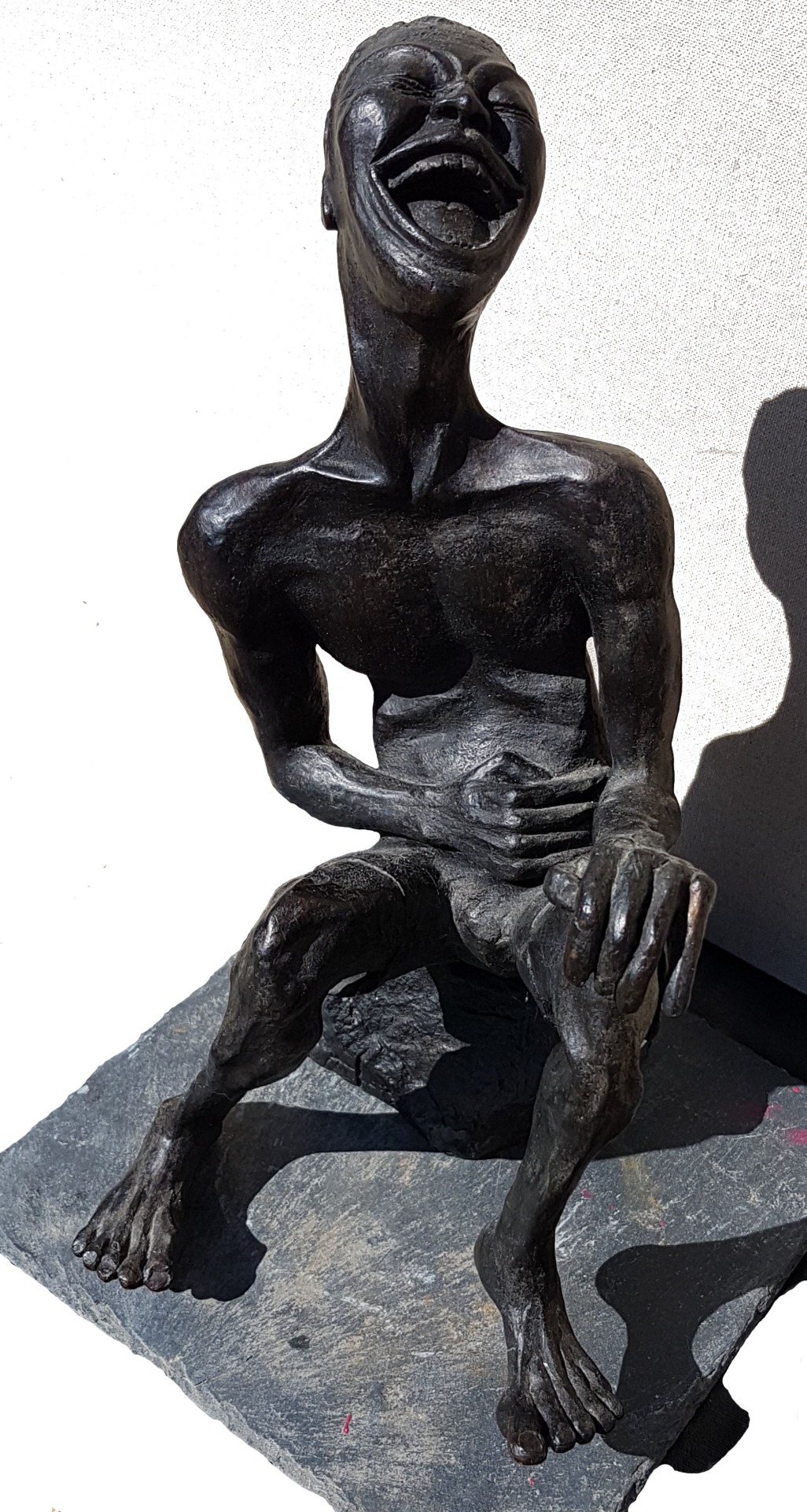 L'homme qui rit - Bronze - 2/8 - sur commande